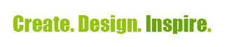 Create.Design. Inspire slogan